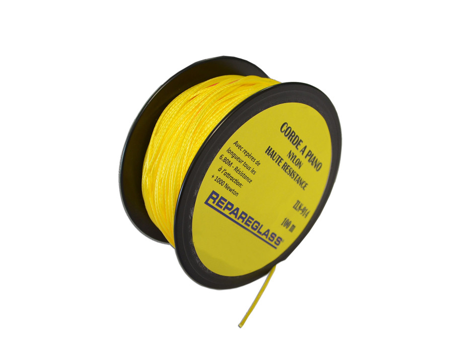 Corde à Piano Nouvelle Génération - Anti Rayures & Haute Résistance Ø 1,05mm - 100M