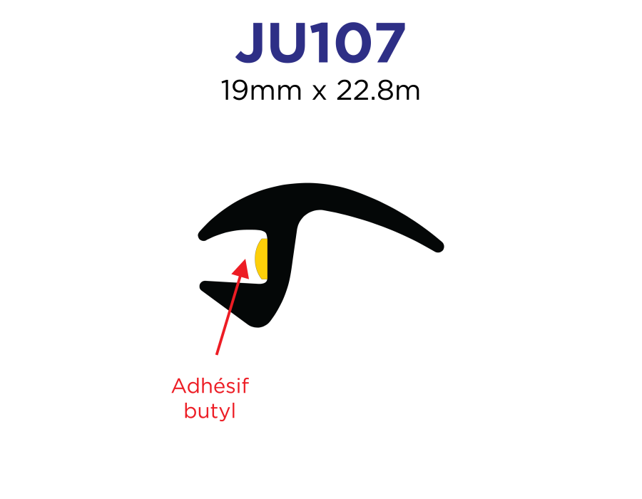 JOINTS ADAPTABLES POUR PARE PRISE ET LUNETTES 19mm x 22.8m