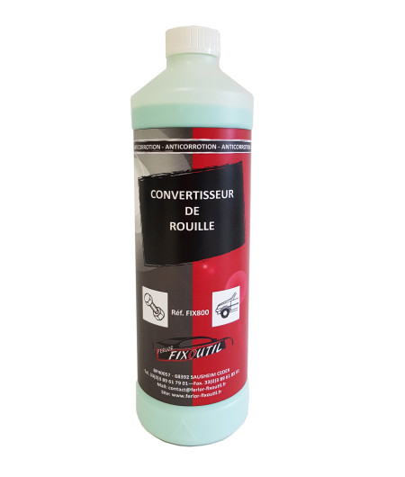 Convertisseur de rouille dérouillant phosphatant - 1L chez FERLOR FIXOUTIL