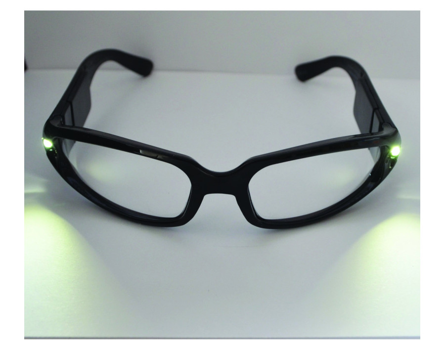 Lunette de protection à led