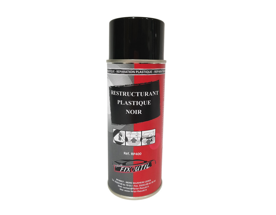 Restructurant Plastique Granité RP400 Noir ou Gris – Restauration Aspect d’Origine (400 ml) chez FERLOR FIXOUTIL
