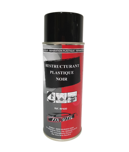 Restructurant Plastique Granité RP400 Noir ou Gris – Restauration Aspect d’Origine (400 ml) chez FERLOR FIXOUTIL