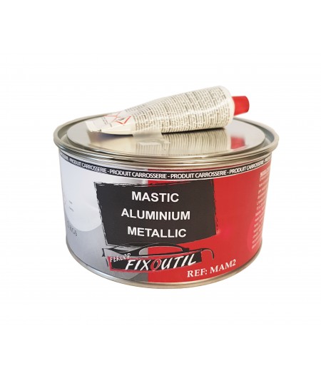 Mastic alu metallic - 1 carton de 6 Boîtes de 2kg