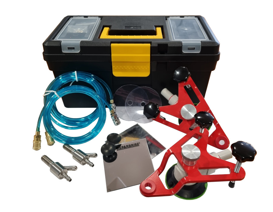 Kit pour multi-réparation pare-brise pour KIT-TER2-LED chez FERLOR-FIXOUTIL Kit pour multi-réparation pare-brise pour KIT-TER2-LED chez FERLOR-FIXOUTIL