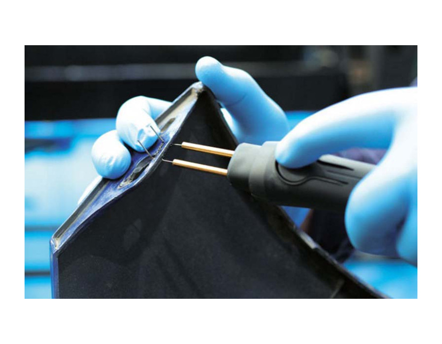 Agrafes prédécoupées réparation plastique en M pour petites fissures - Sachet de 100 chez FERLOR FIXOUTIL