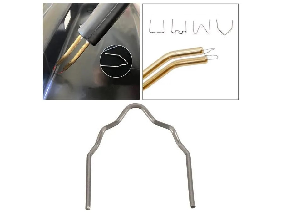 Agrafes réparation plastique en V pour angle intérieur - Sachet de 100 chez FERLOR FIXOUTIL