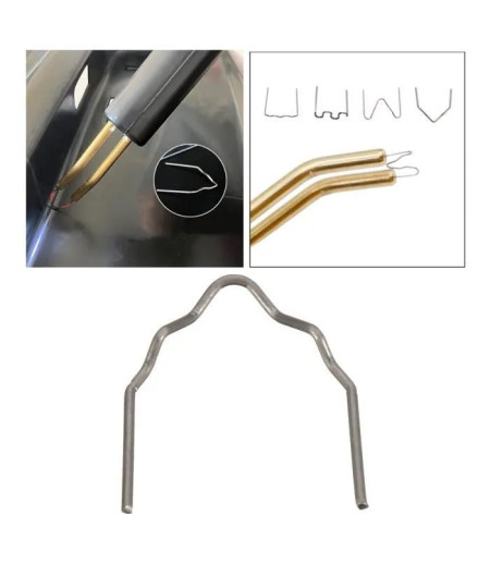 Agrafes réparation plastique en V pour angle intérieur - Sachet de 100 chez FERLOR FIXOUTIL