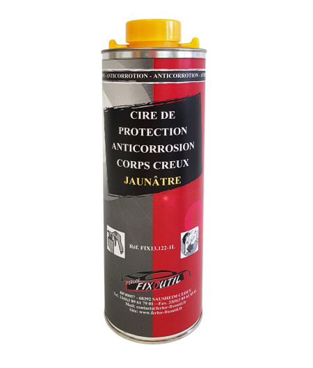 1 Carton de 12x1L de Cire de protection antirouille "brun clair"  FIX13-122 chez FERLOR FIXOUTIL