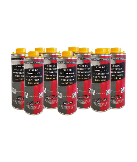1 Carton de 12x1L de Cire de protection antirouille "brun clair"  FIX13-122 chez FERLOR FIXOUTIL