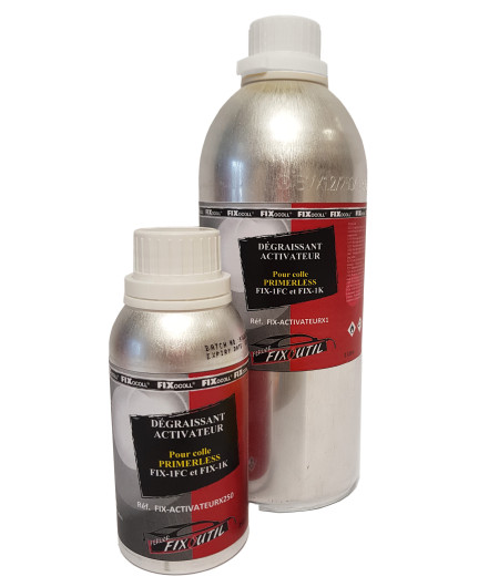 Dégraissant activateur transparent pour colle Pare-brise 1K et 1FC chez FERLOR FIXOUTIL