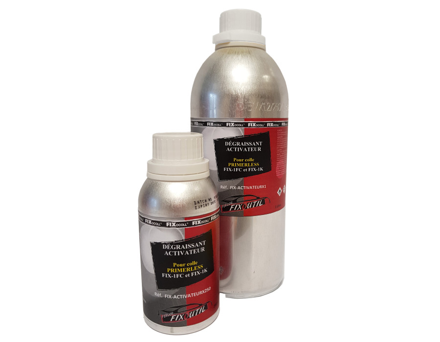 1 Carton de 12x1L de Dégraissant activateur transparent pour colle Pare-brise 1K et 1FC chez FERLOR FIXOUTIL
