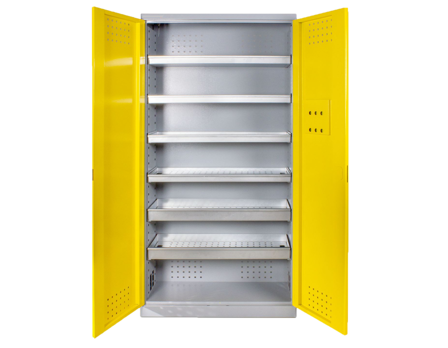 Armoire à produits chimiques avec bac de rétention chez FERLOR FIXOUTIL