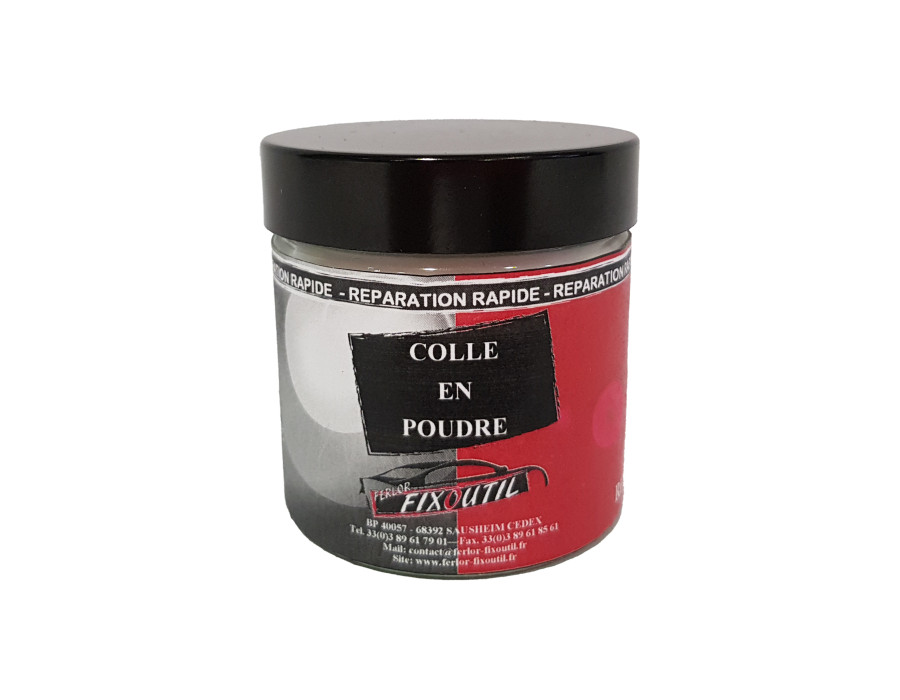 Colle en poudre spéciale réparation tissus, velours - 60ML Chez FERLOR-FIXOUTIL