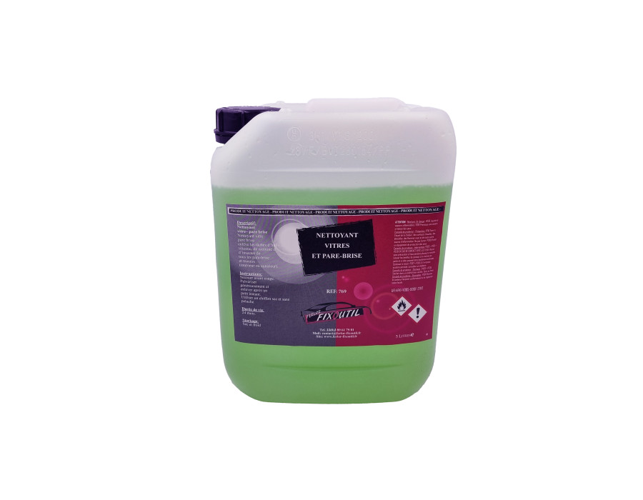 Nettoyant Vitres Prêt à l’Emploi – Parfum Citron Vert (750 ml / 5 L / 20 L) FERLOR-FIXOUTIL - France