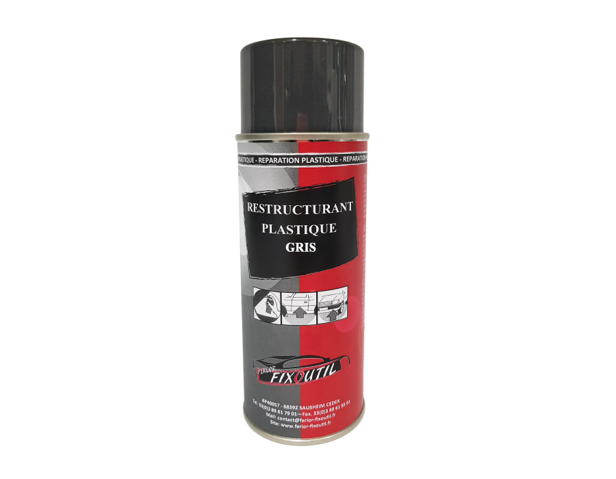 Restructurant Plastique Granité RP400 Noir ou Gris – Restauration Aspect d’Origine (400 ml) chez FERLOR FIXOUTIL