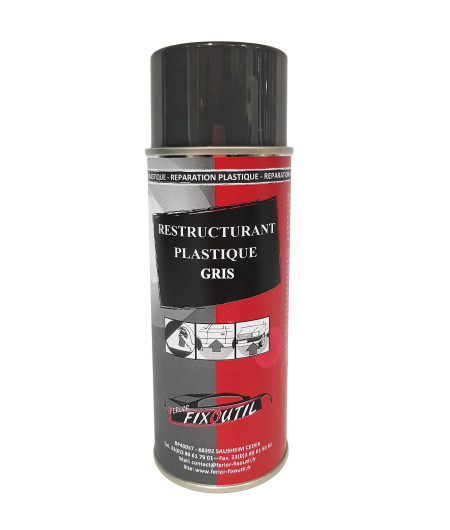 Restructurant Plastique Granité RP400 Noir ou Gris – Restauration Aspect d’Origine (400 ml) chez FERLOR FIXOUTIL