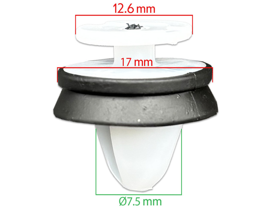 Lot de 10 Agrafes panneau de porte - Citroen C8, C2, Jumpy III, Berlingo etc... - ferlor fixoutil