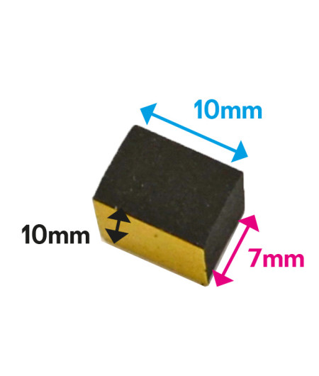 Lot de 10 Cales vitrage H7 - Renault Megane II, Megane III CC - ferlor fixoutil