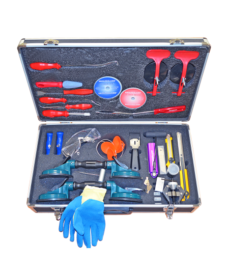 Kit d'outillage de 32 outils spécial pare-brise