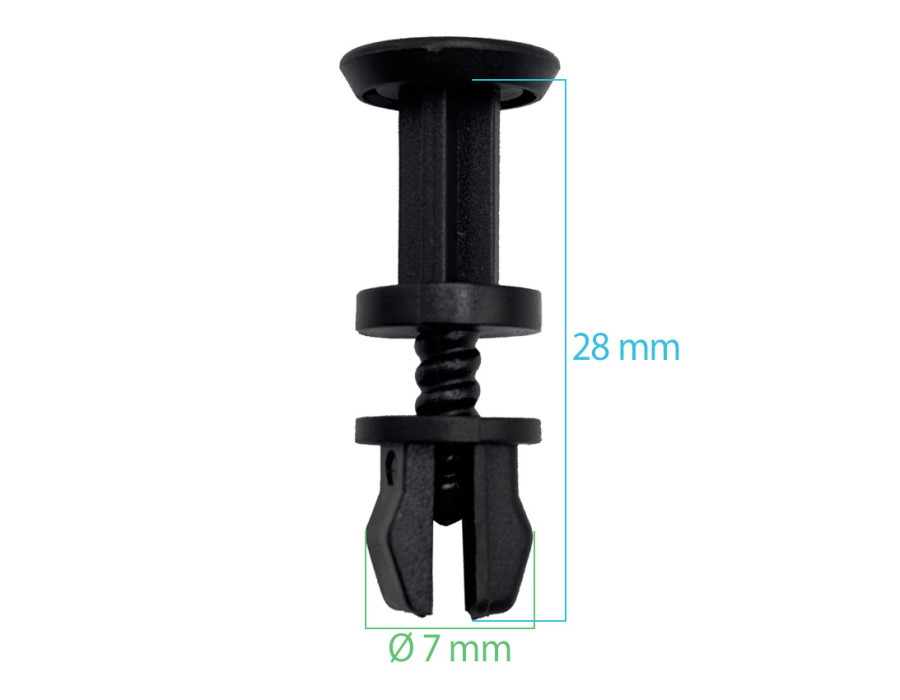 Lot de 10 agrafes - Ford Transit IV - ferlor fixoutil