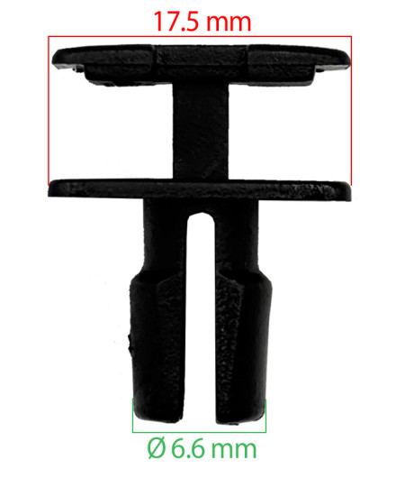 Lot de 10 agrafes cache moteur essuie-glace - BMW Série 7 E38 - ferlor fixoutil