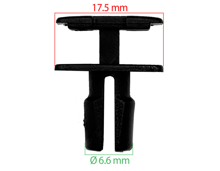 Lot de 10 agrafes cache moteur essuie-glace - BMW Série 7 E38 - ferlor fixoutil
