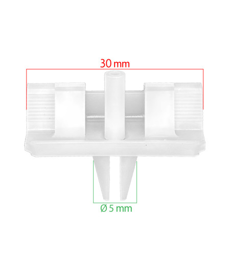 Lot de 10 agrafes vitrage pare-brise - Mini R50 -R52 -R53 - ferlor fixoutil