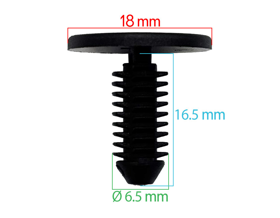 Lot de 10 agrafes tole auvent - Universelles - ferlor fixoutil