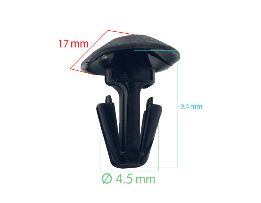 Lot de 10 agrafes - Universelles - ferlor fixoutil
